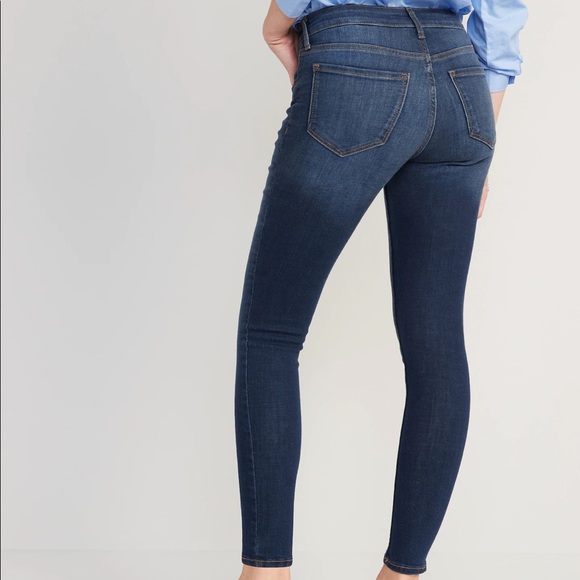 Mid-Rise Rockstar Super-Skinny Jeans - Picture 2 of 6